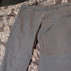 Joseph Abboud Men's Gray Chinos